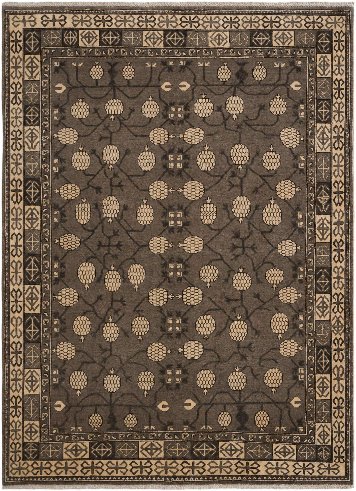 5' 10 x 7' 11 Hand Knotted Ziegler Modern Rug