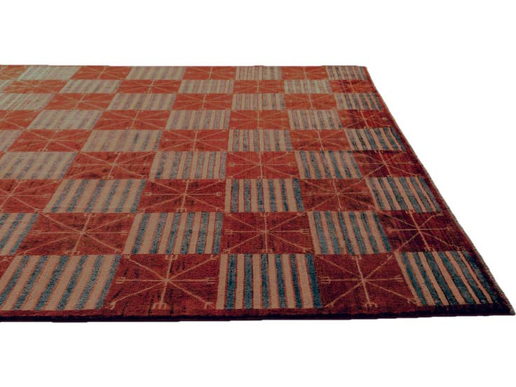 Detail image of 6' 7 x 9' 4 Hand Knotted Ziegler Modern Rug