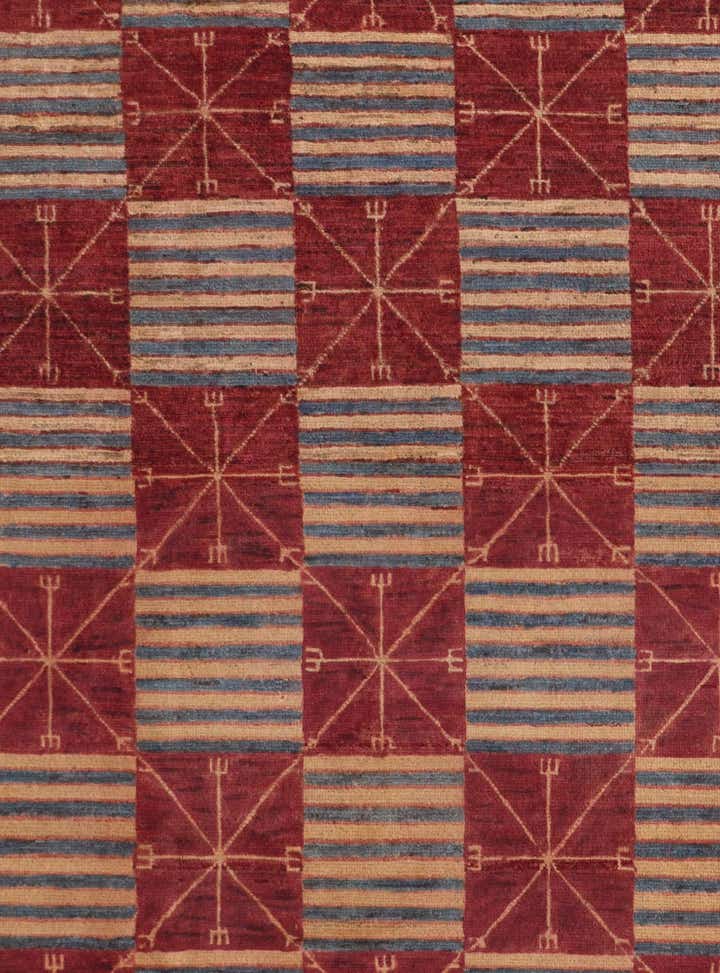 6' 7 x 9' 4 Hand Knotted Ziegler Modern Rug