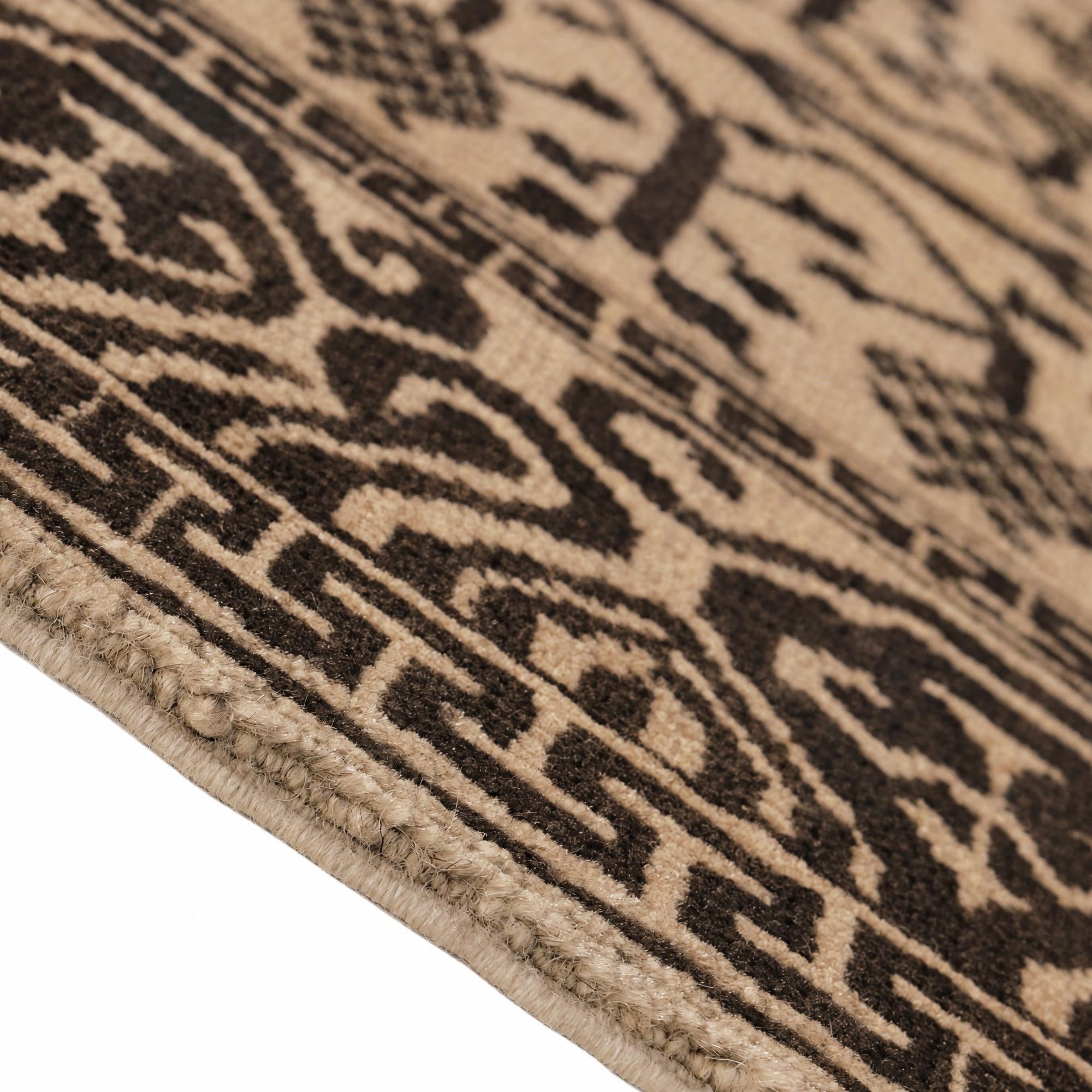 130cm x 175cm Hand Knotted Ziegler Modern Rug