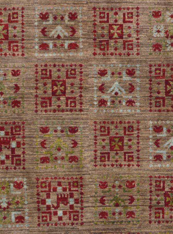Detail image of 5' x 6' 8 Hand Knotted Ziegler Modern Rug