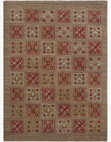 5' x 6' 8 Hand Knotted Ziegler Modern Rug