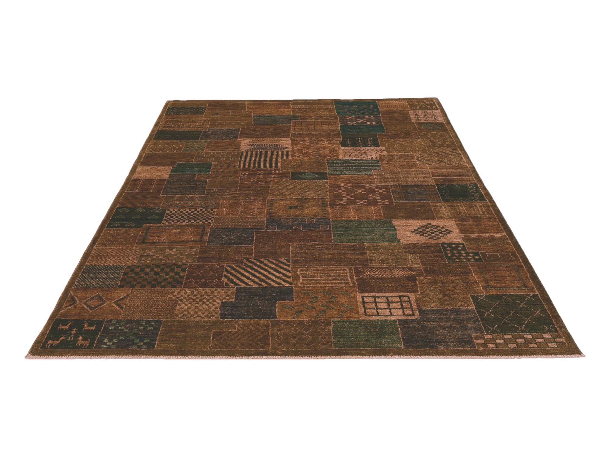 5' 3 x 7' 1 Hand Knotted Ziegler Modern Rug