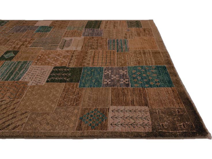 Detail image of 5' 3 x 7' 1 Hand Knotted Ziegler Modern Rug