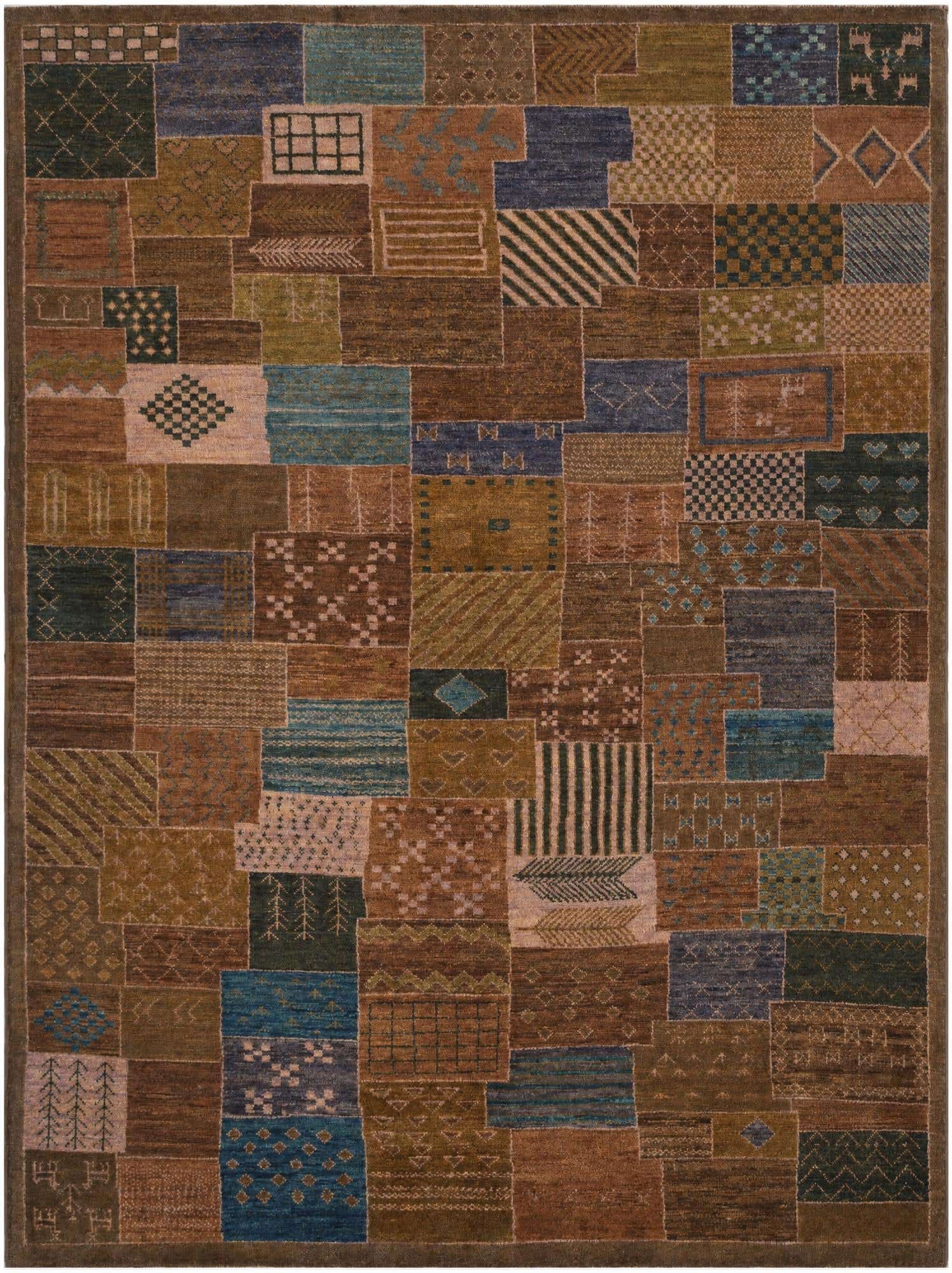 5' 3 x 7' 1 Hand Knotted Ziegler Modern Rug