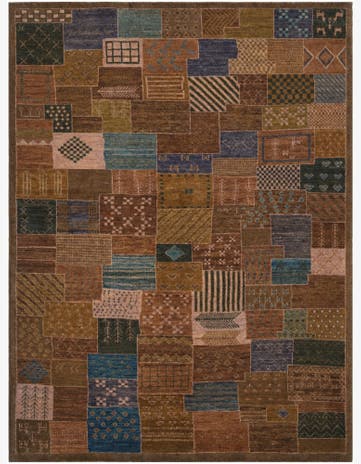 5' 3 x 7' 1 Hand Knotted Ziegler Modern Rug