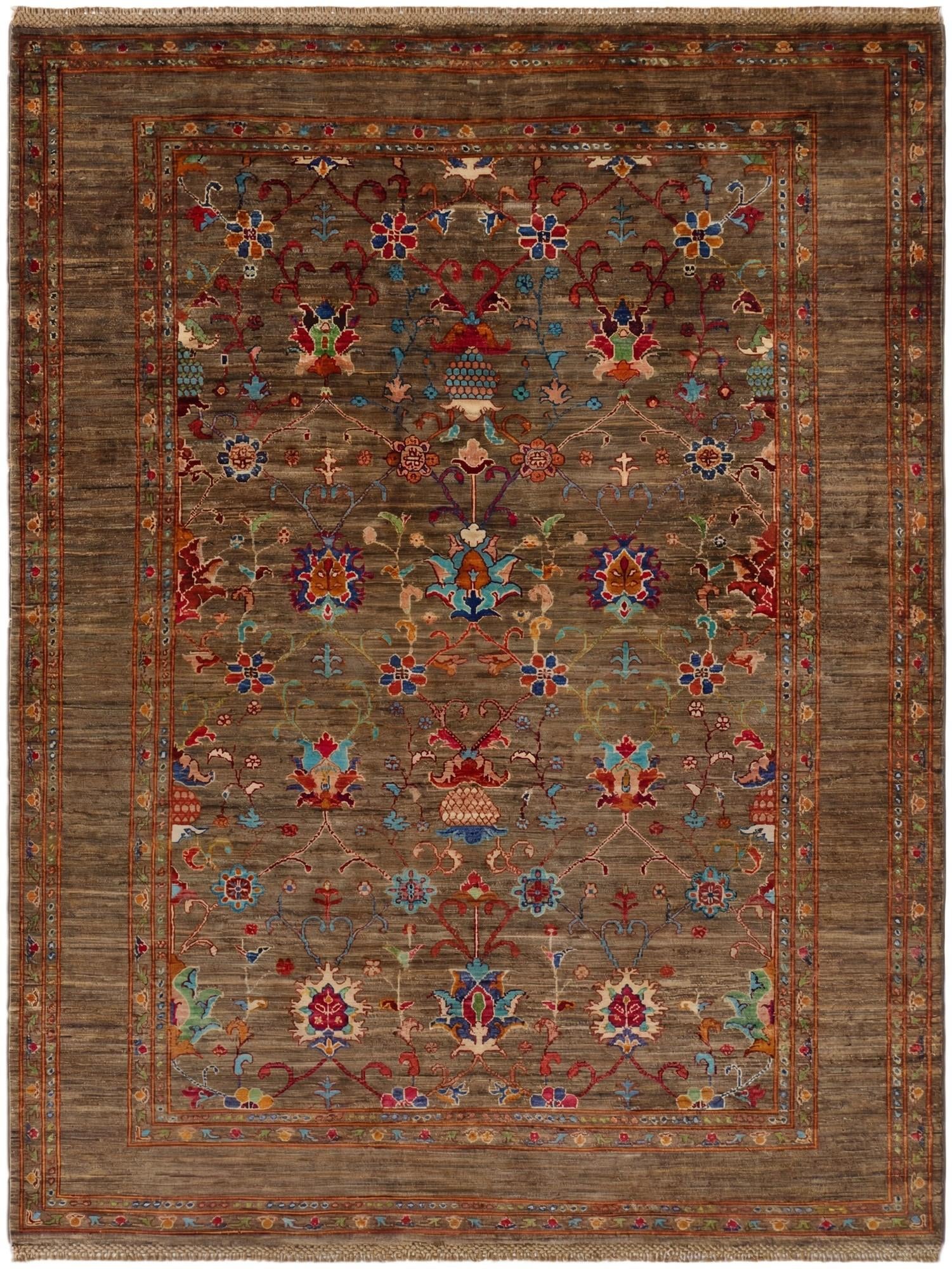 9' 5 x 12' 4 Hand Knotted Ziegler Modern Rug