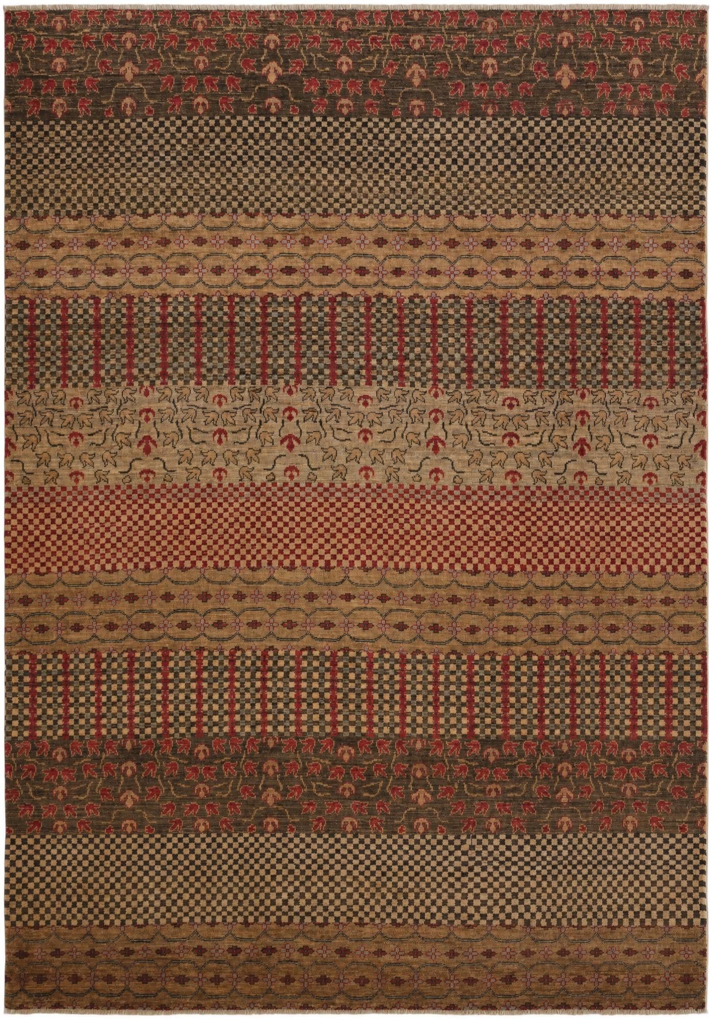 6' 10 x 9' 9 Hand Knotted Ziegler Modern Rug