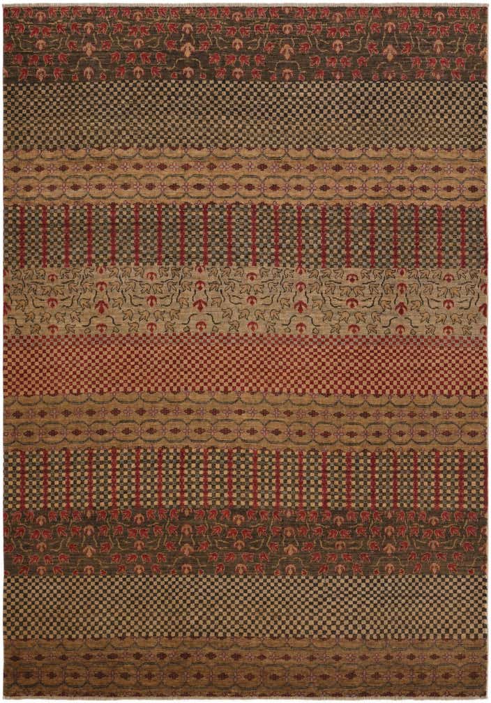 6' 10 x 9' 9 Hand Knotted Ziegler Modern Rug