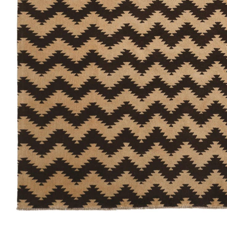 Detail image of 6' 8 x 9' 9 Hand Knotted Ziegler Modern Rug