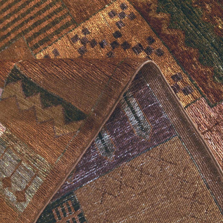 Detail image of 5' 8 x 7' 10 Hand Knotted Ziegler Modern Rug