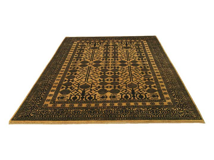6' 9 x 9' 9 Hand Knotted Ziegler Modern Rug
