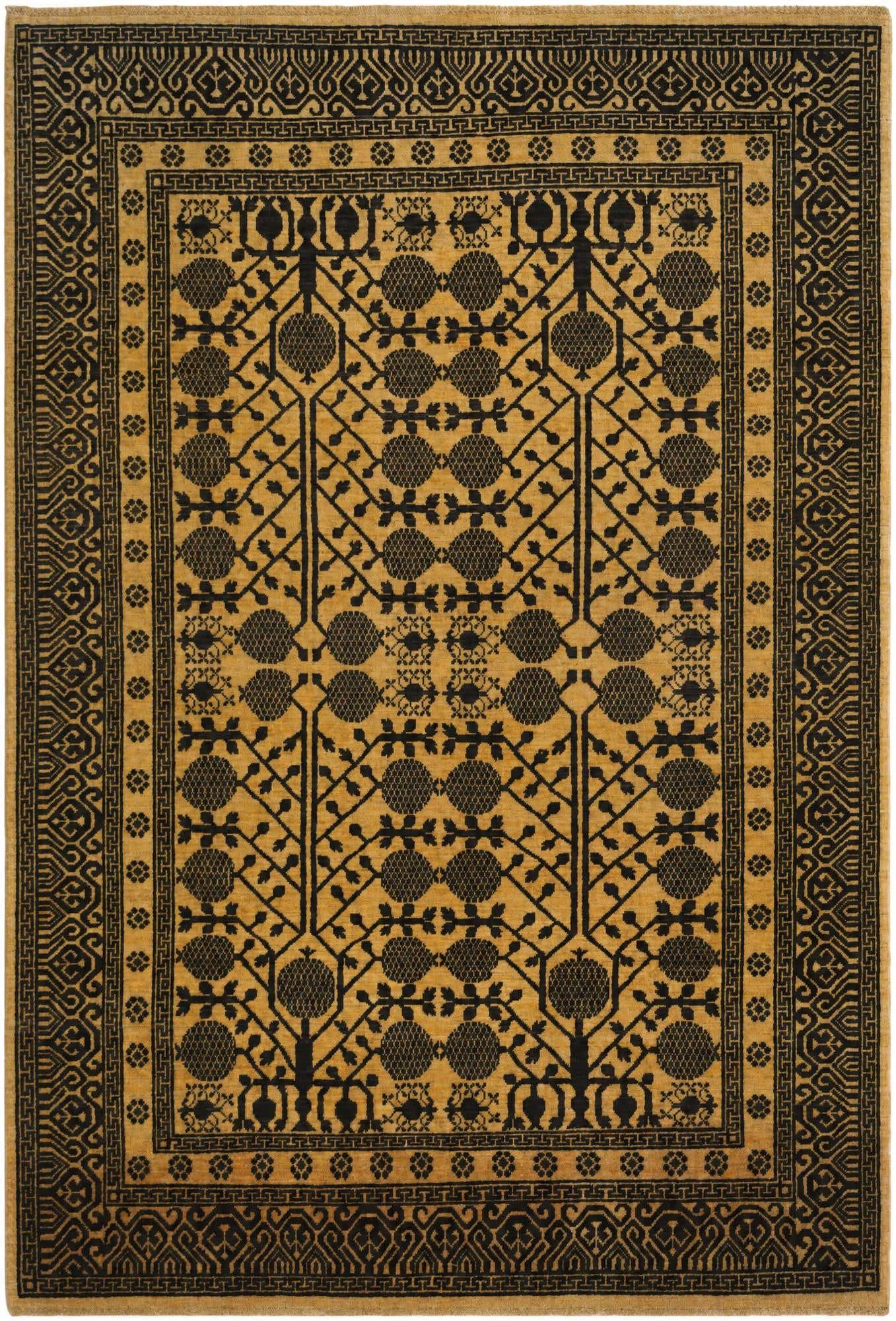 6' 9 x 9' 9 Hand Knotted Ziegler Modern Rug
