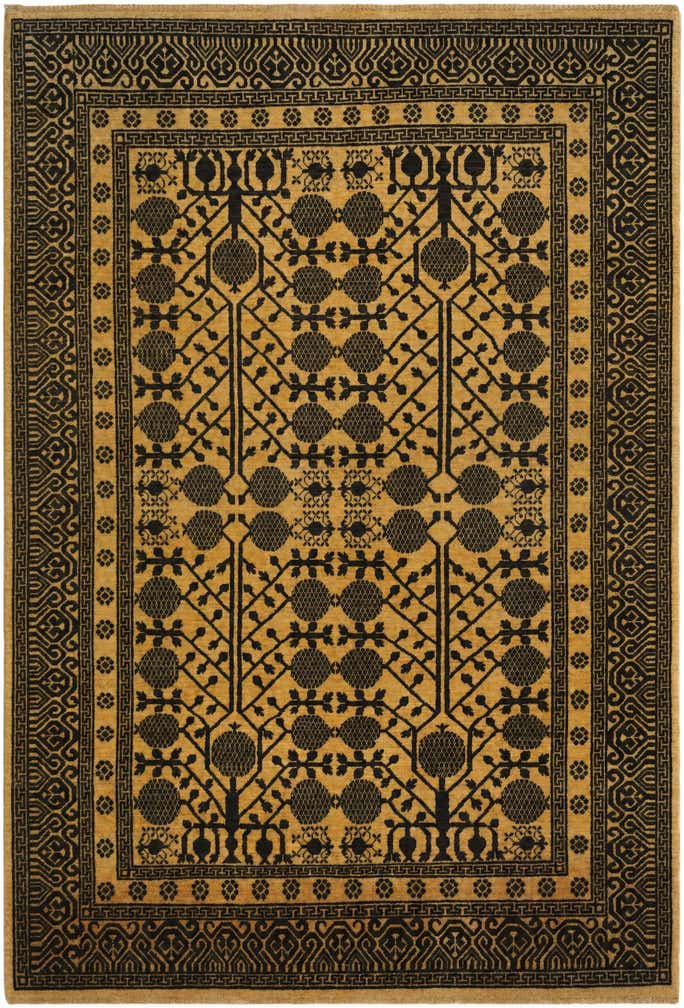 6' 9 x 9' 9 Hand Knotted Ziegler Modern Rug