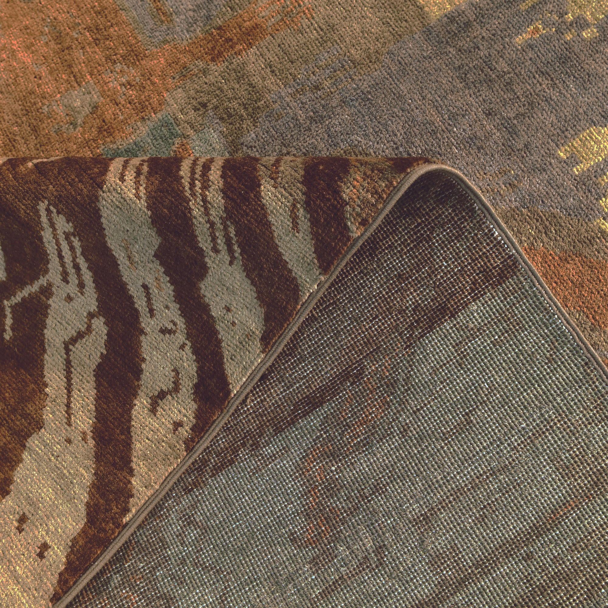 5' 7 x 7' 10 Hand Knotted Ziegler Modern Rug