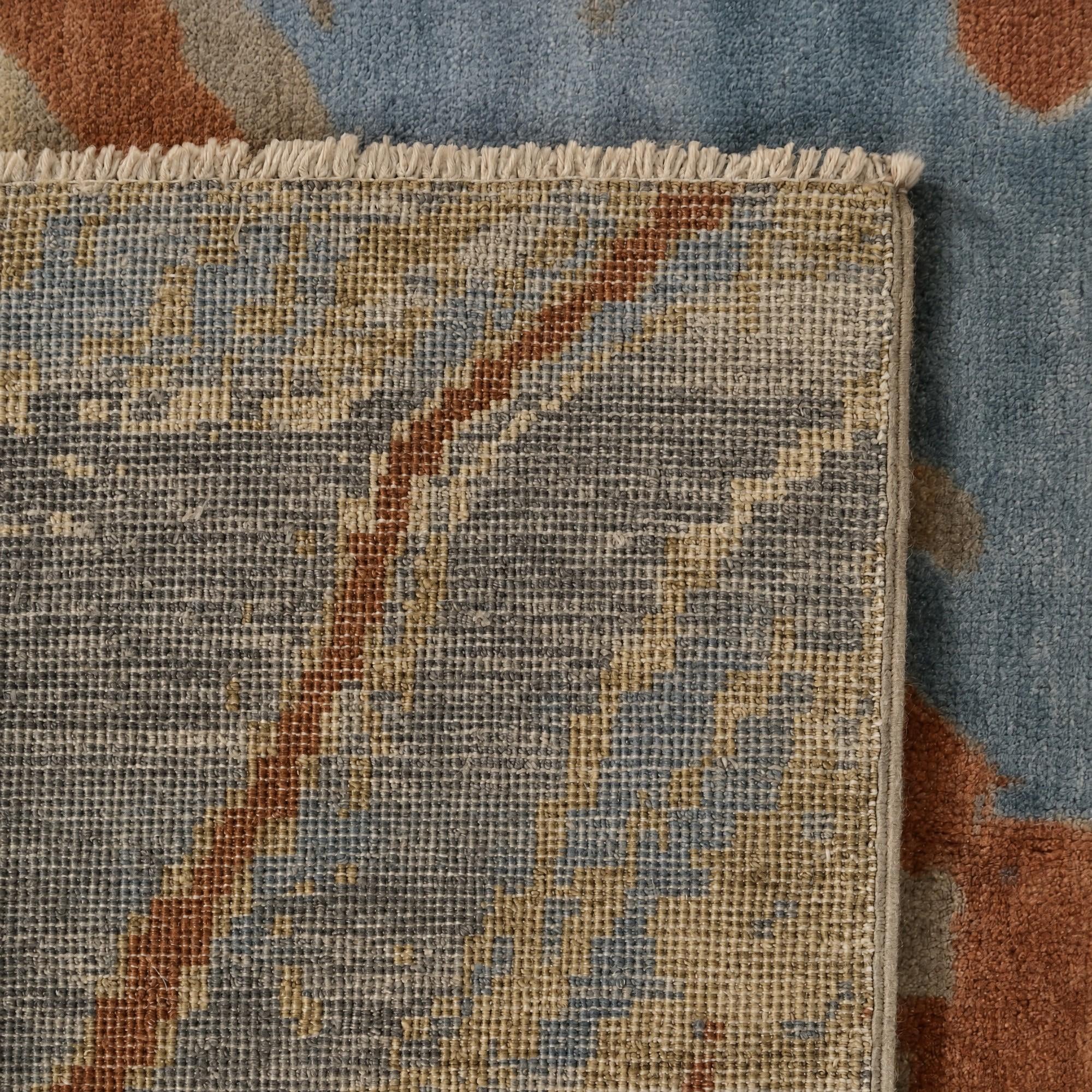 5' 7 x 7' 10 Hand Knotted Ziegler Modern Rug