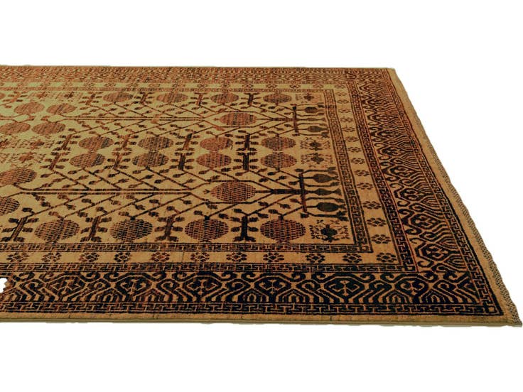 Detail image of 6' 6 x 10' 4 Hand Knotted Ziegler Modern Rug