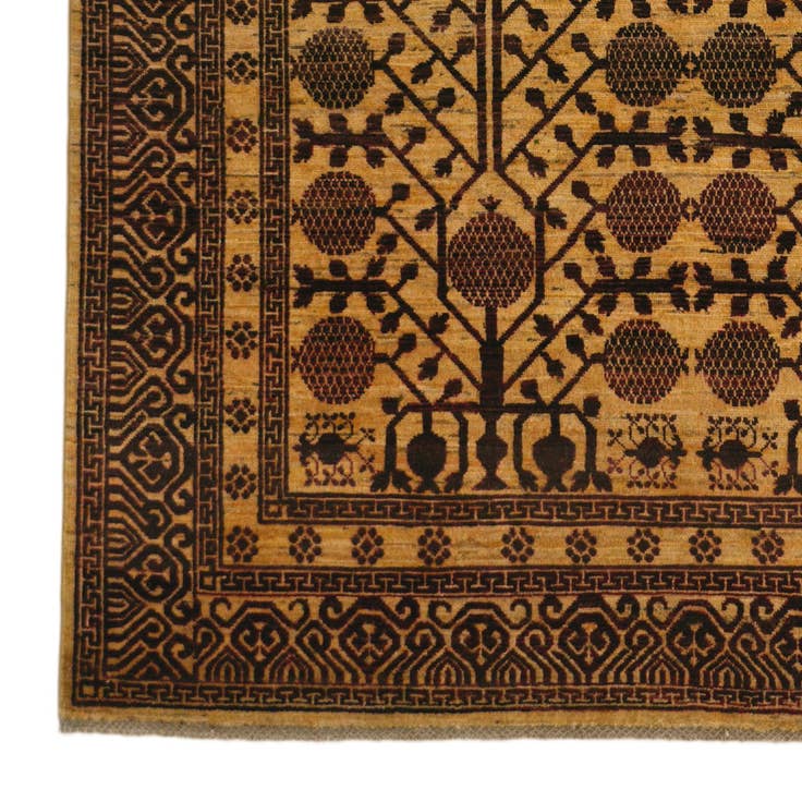 Detail image of 6' 6 x 10' 4 Hand Knotted Ziegler Modern Rug