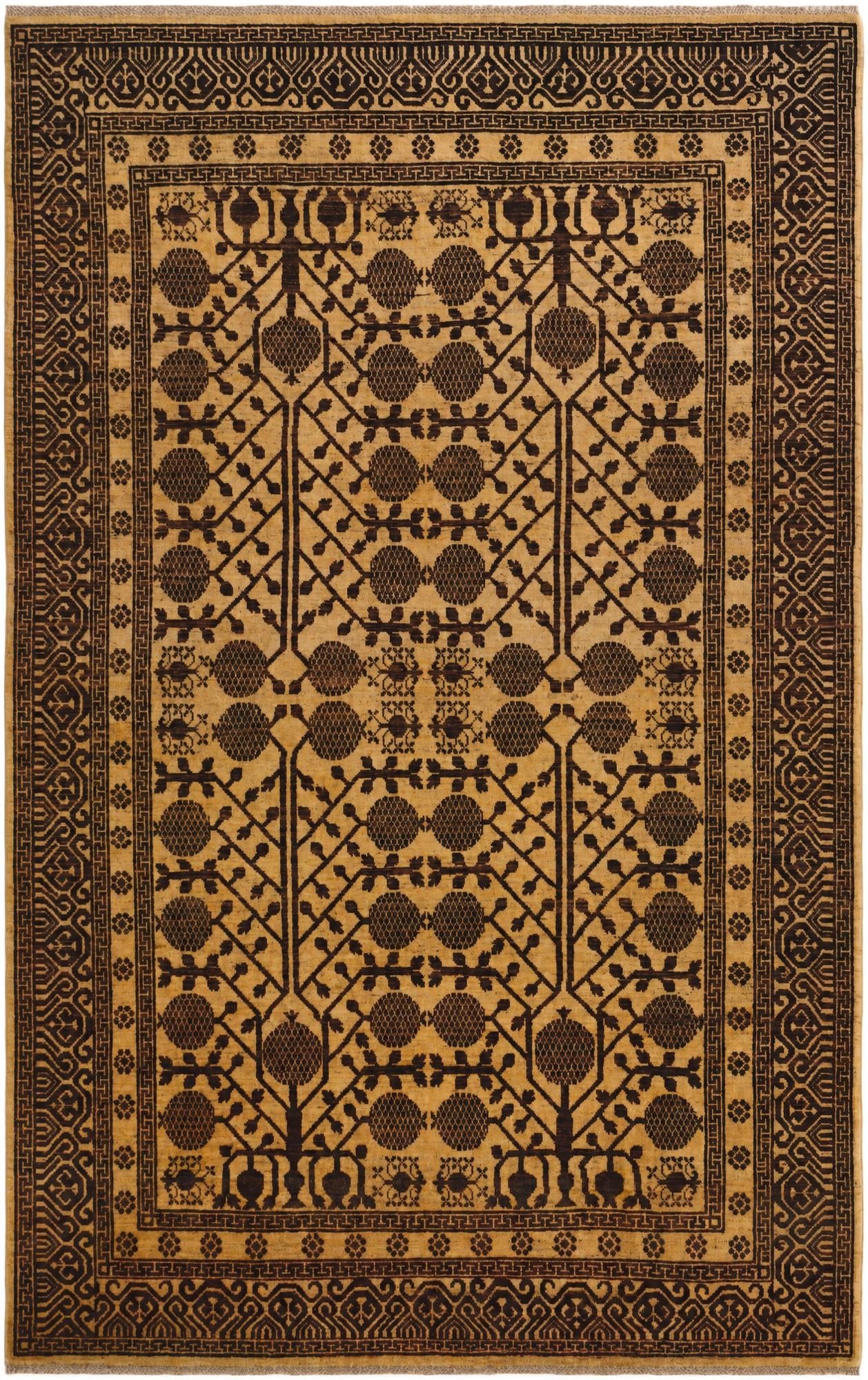 6' 6 x 10' 4 Hand Knotted Ziegler Modern Rug