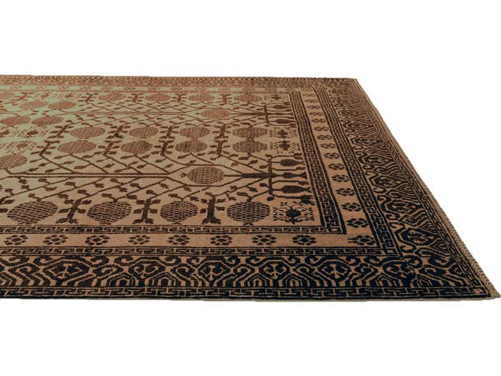 6' 7 x 9' 8 Hand Knotted Ziegler Modern Rug