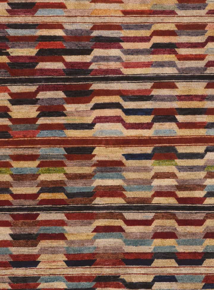6' 7 x 9' 11 Hand Knotted Ziegler Modern Rug