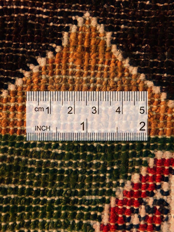 Detail image of 6' 8 x 9' 6 Hand Knotted Ziegler Modern Rug