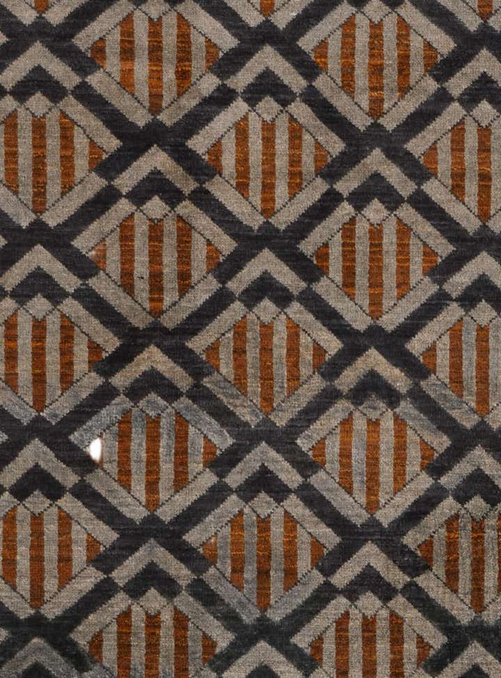 5' x 6' 4 Hand Knotted Ziegler Modern Rug