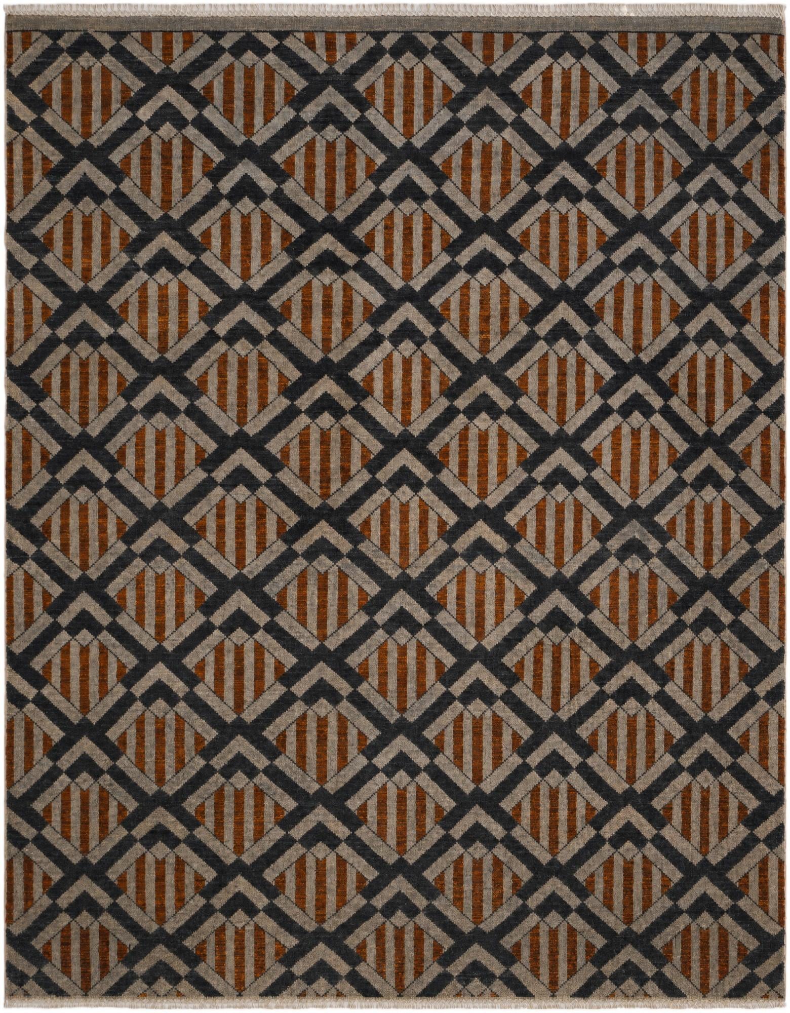 5' x 6' 4 Hand Knotted Ziegler Modern Rug