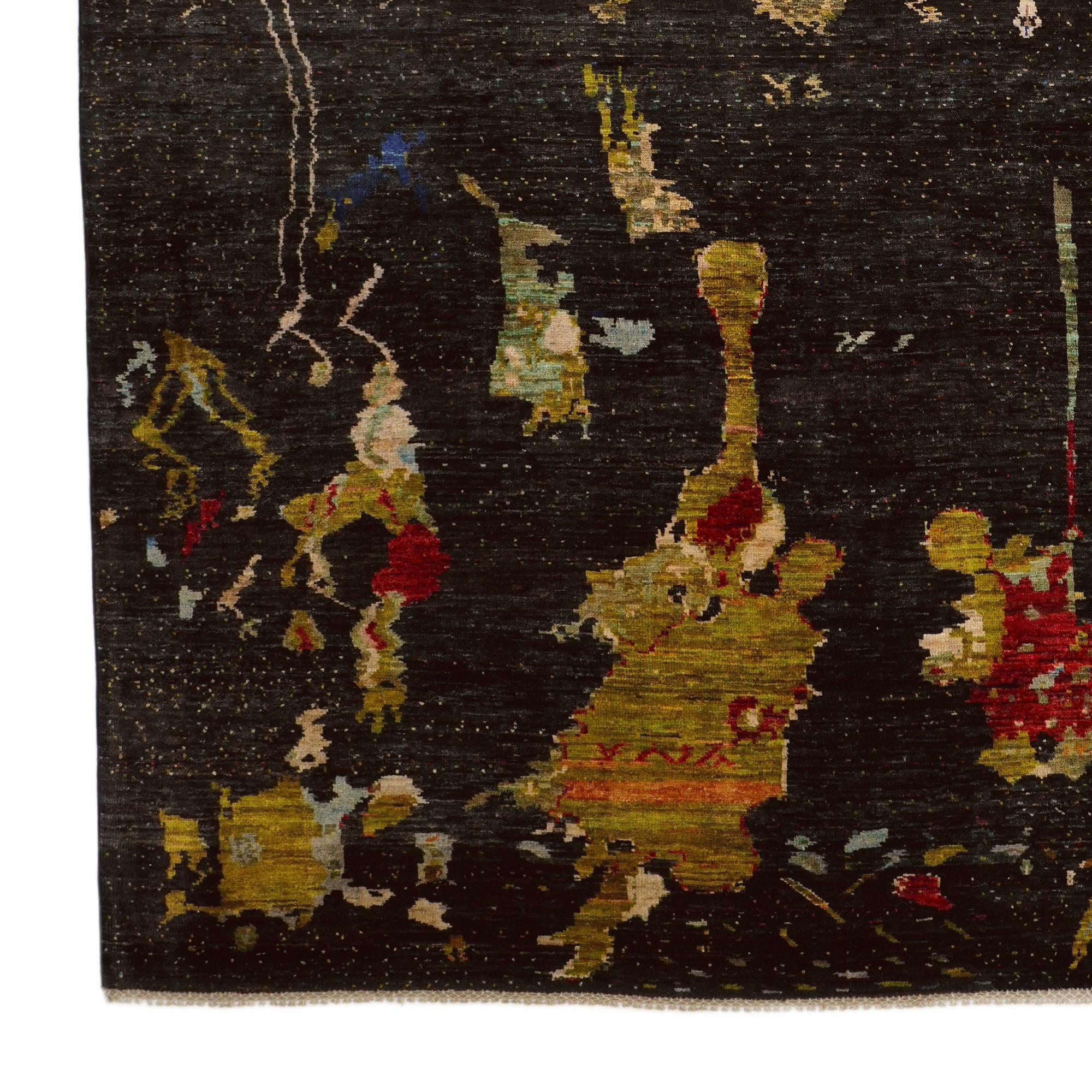 8' 8 x 11' 4 Hand Knotted Ziegler Modern Rug