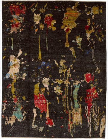 8' 8 x 11' 4 Hand Knotted Ziegler Modern Rug