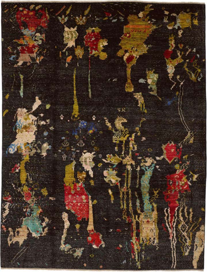 8' 8 x 11' 4 Hand Knotted Ziegler Modern Rug