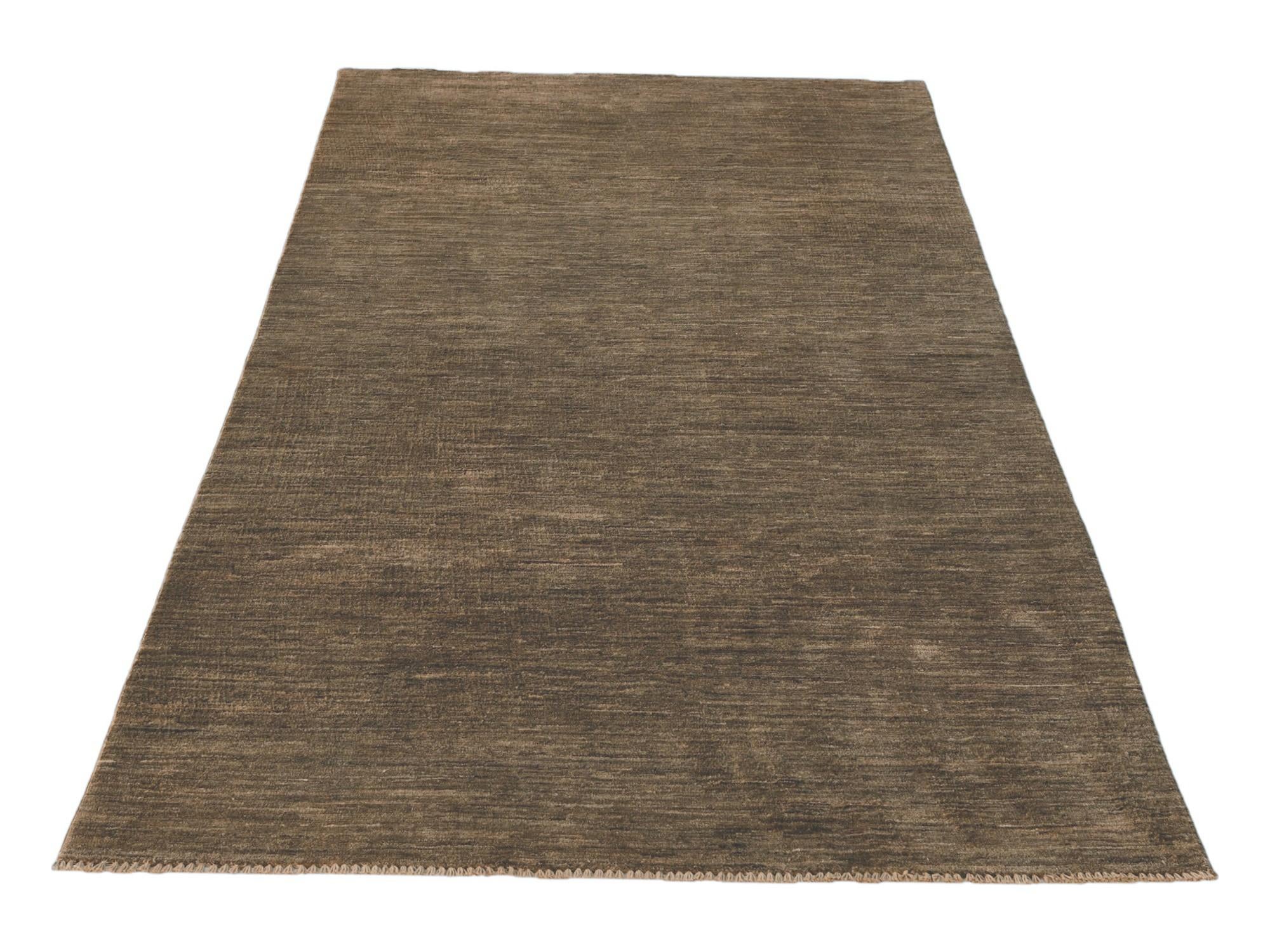 4' 4 x 8' 6 Hand Knotted Ziegler Modern Rug