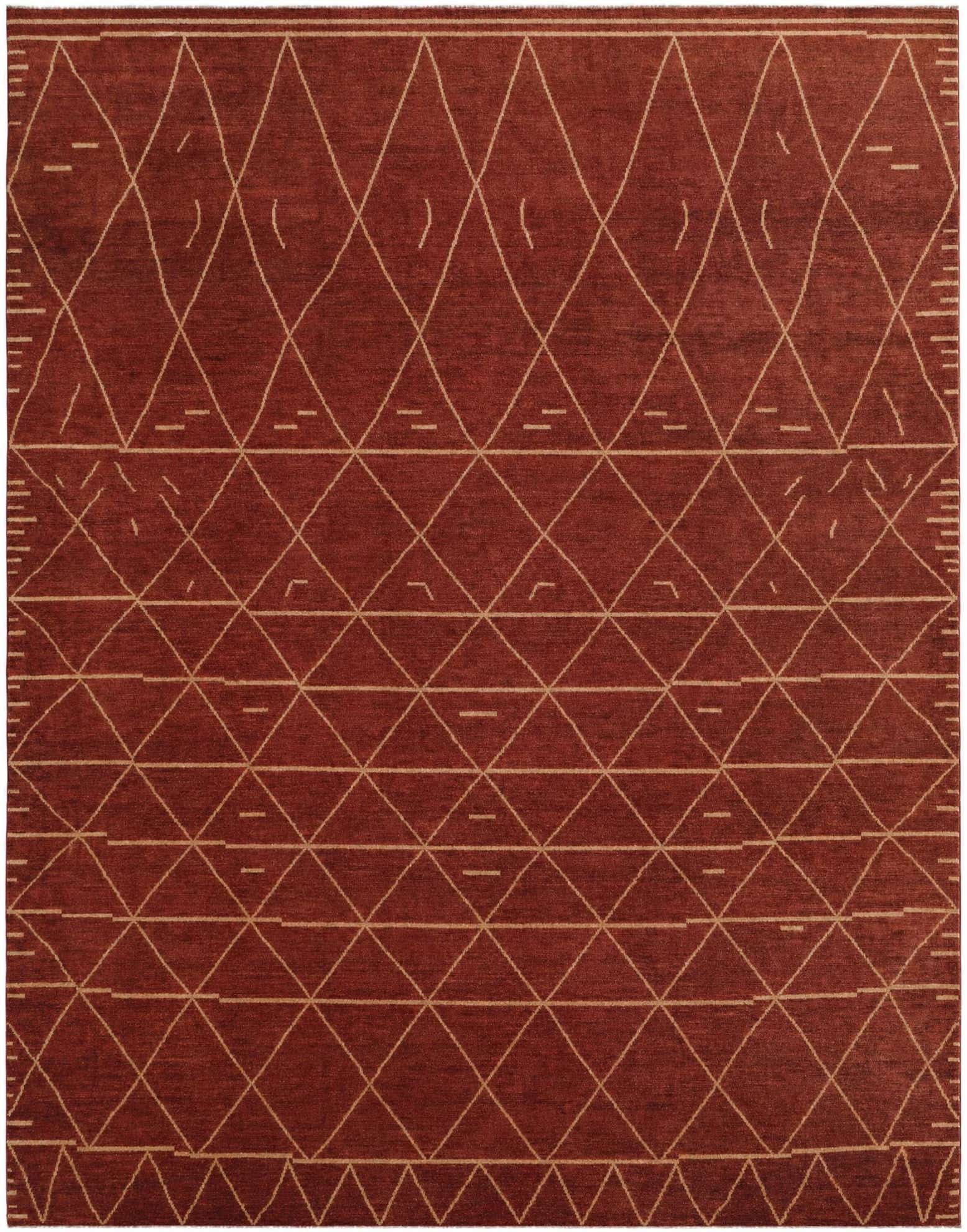 9' 4 x 11' 10 Hand Knotted Ziegler Modern Rug