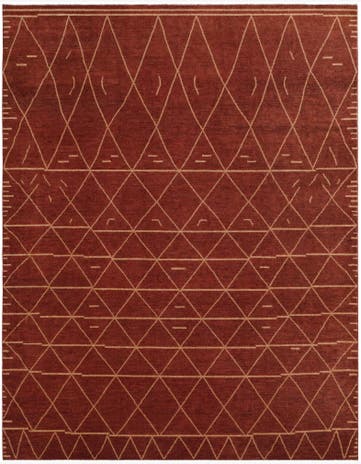 9' 4 x 11' 10 Hand Knotted Ziegler Modern Rug