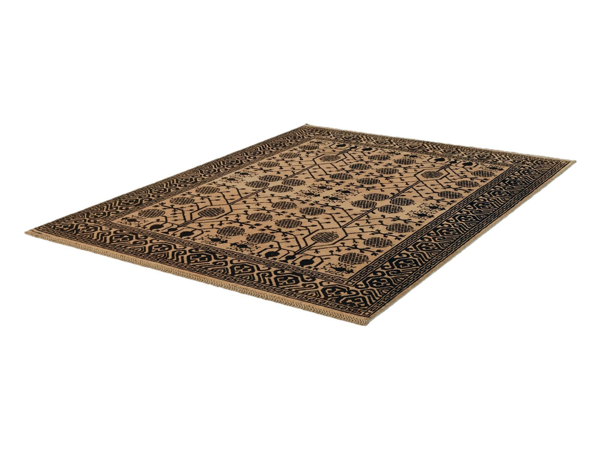 5' 2 x 6' 7 Hand Knotted Ziegler Modern Rug