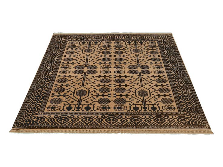 Detail image of 5' 2 x 6' 7 Hand Knotted Ziegler Modern Rug