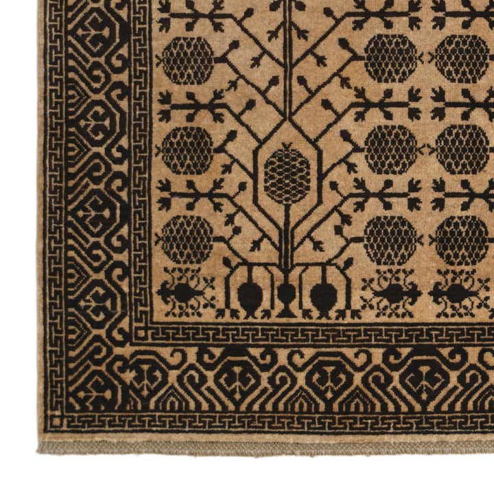 5' 2 x 6' 7 Hand Knotted Ziegler Modern Rug