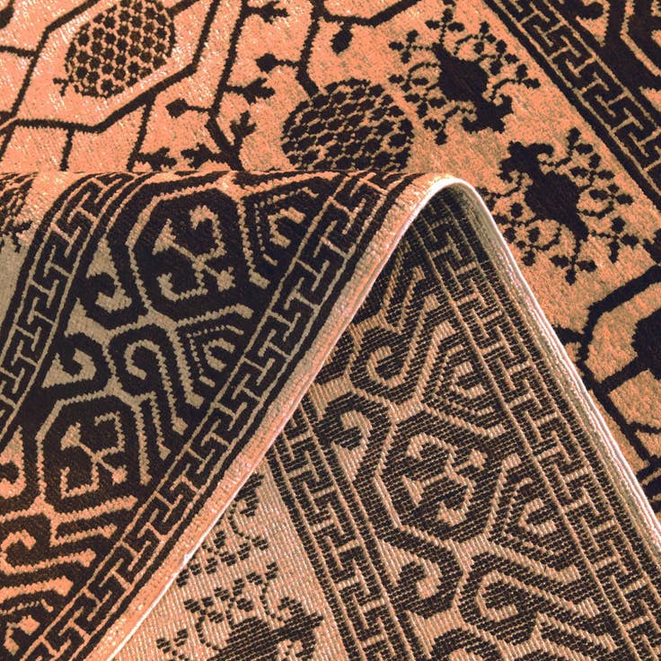 Detail image of 5' 2 x 6' 7 Hand Knotted Ziegler Modern Rug