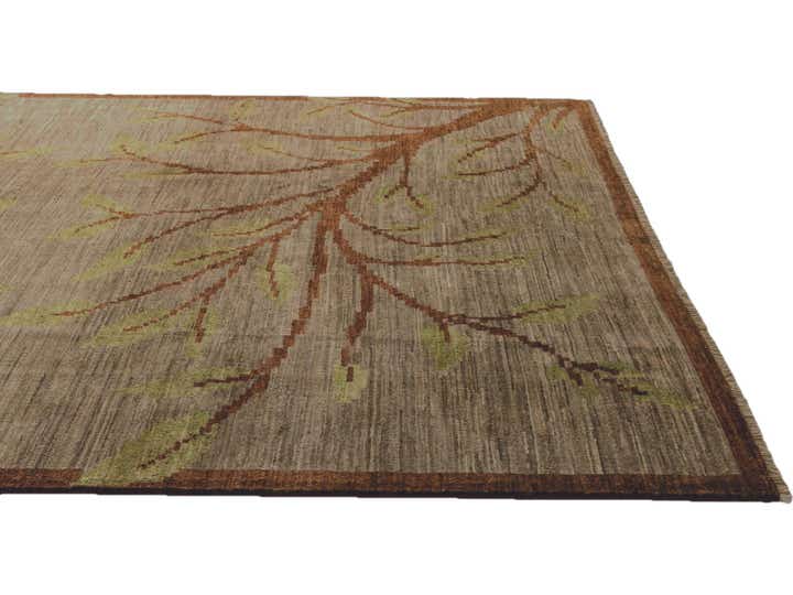 6' 8 x 9' 7 Hand Knotted Ziegler Modern Rug