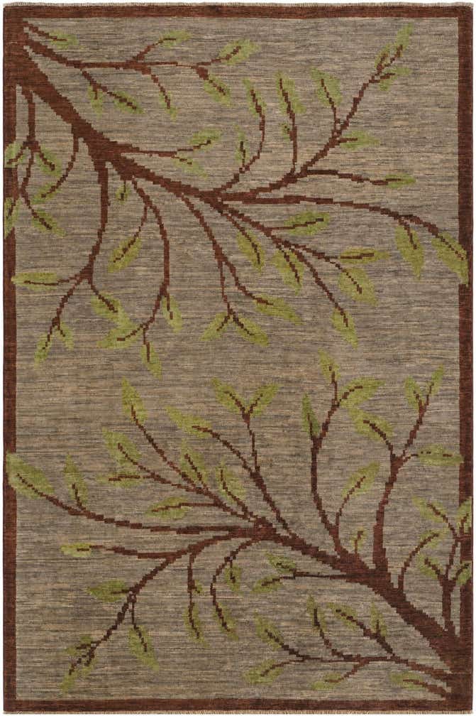 6' 8 x 9' 7 Hand Knotted Ziegler Modern Rug