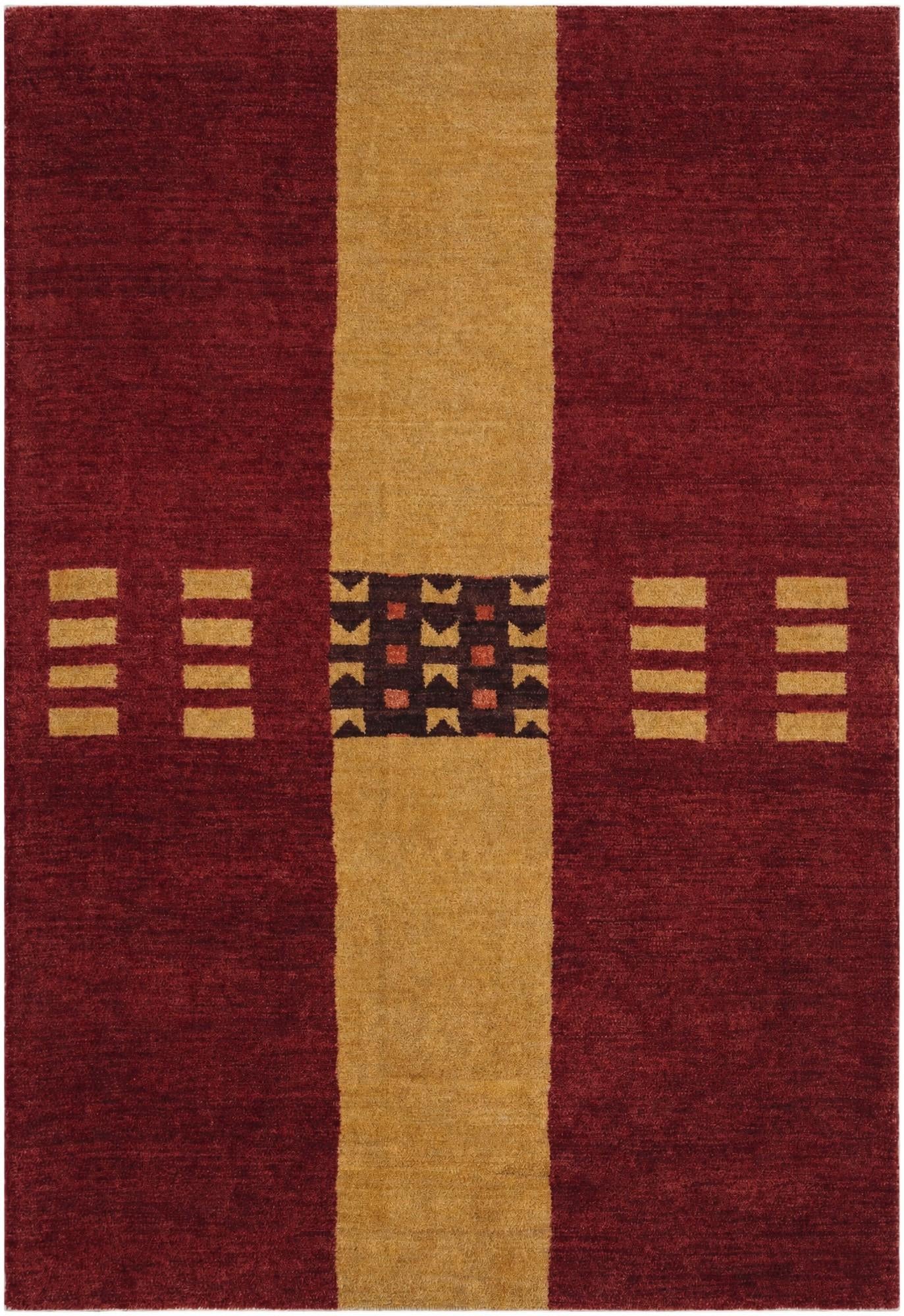 4' 9 x 6' 9 Hand Knotted Ziegler Modern Rug