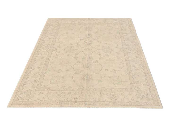 4' 9 x 6' 5 Hand Knotted Ziegler Rug