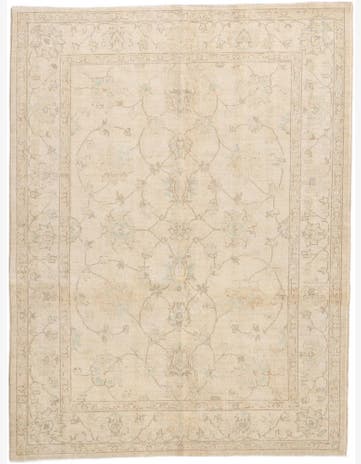 4' 9 x 6' 5 Hand Knotted Ziegler Rug
