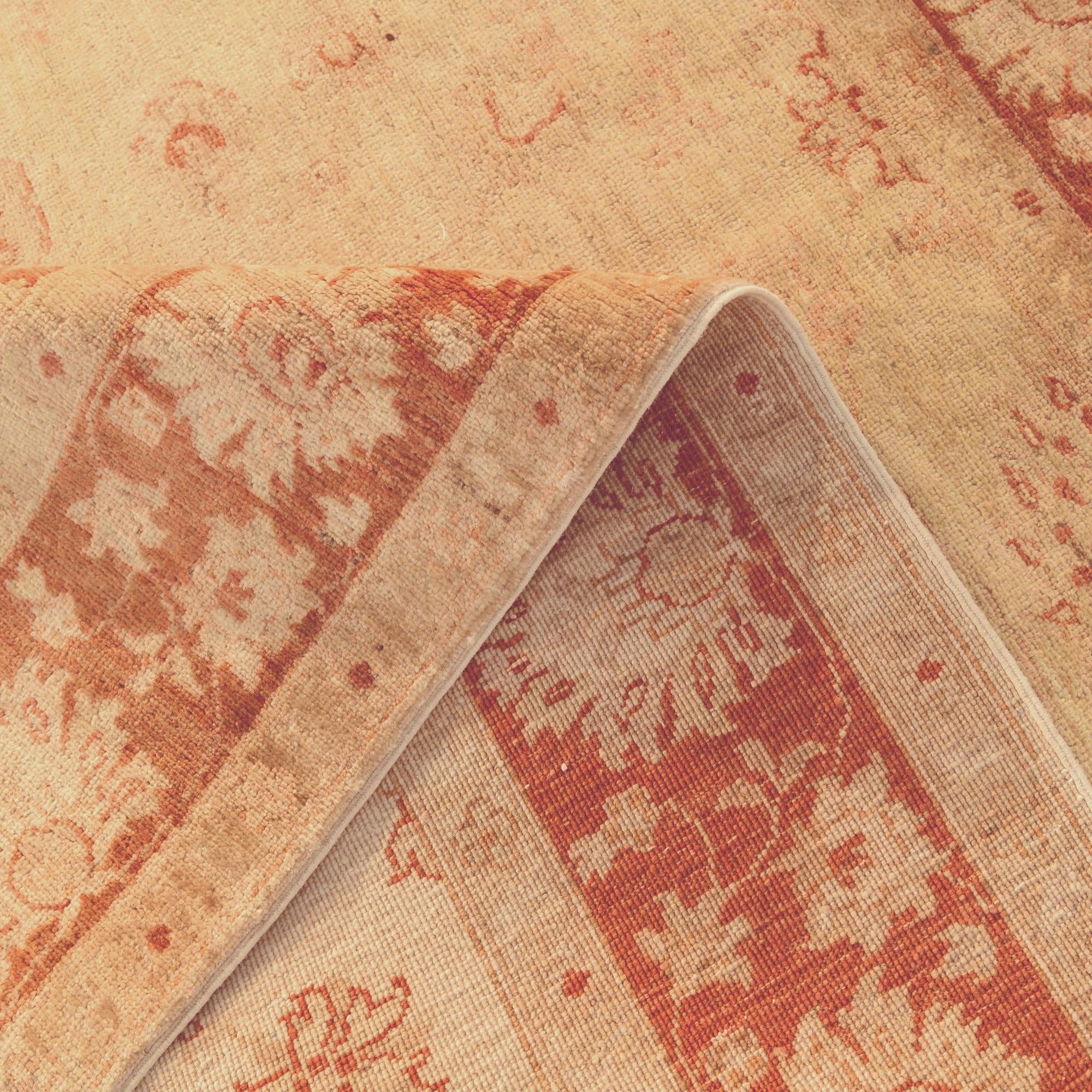 4' 11 x 6' 5 Hand Knotted Ziegler Rug