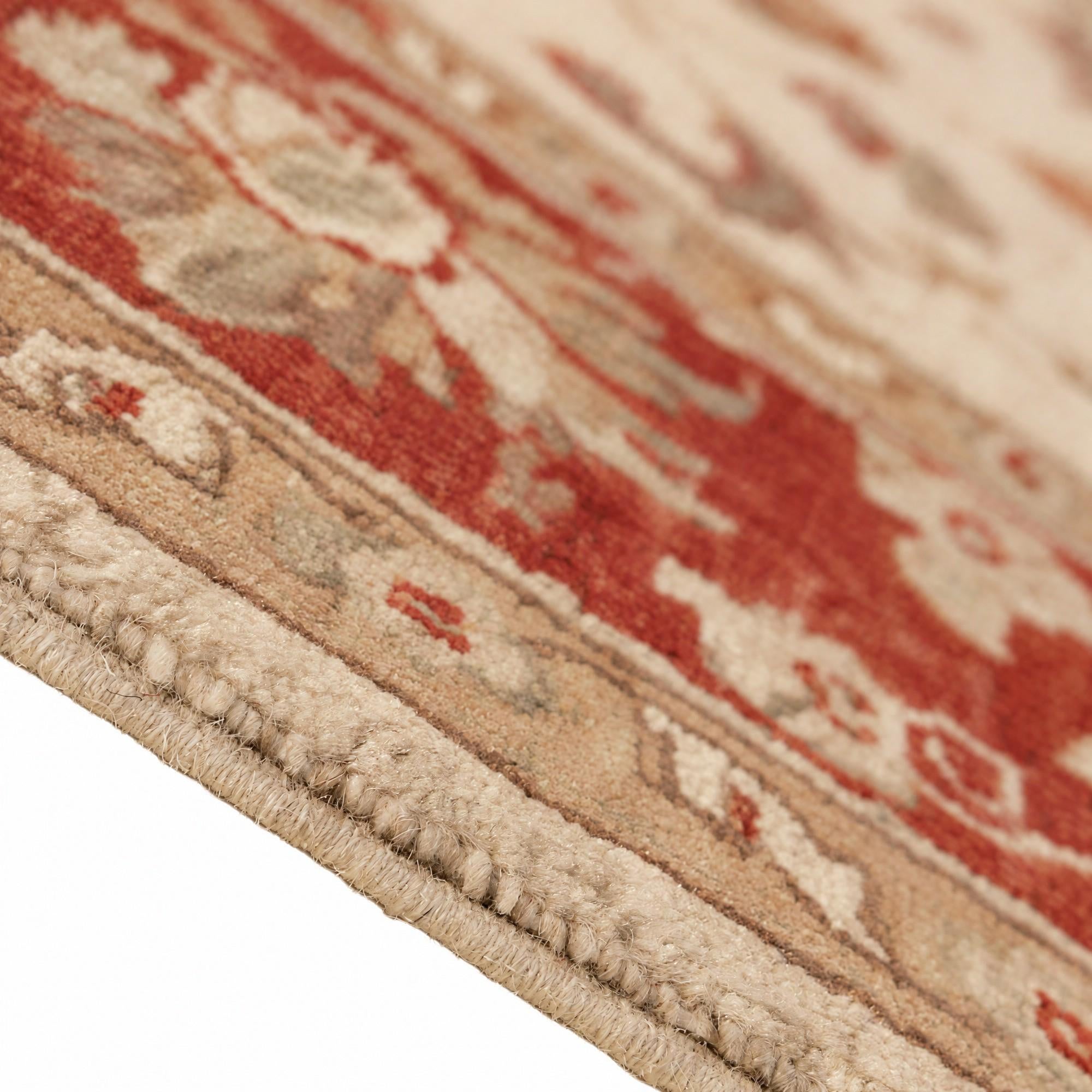 150cm x 210cm Hand Knotted Ziegler Rug