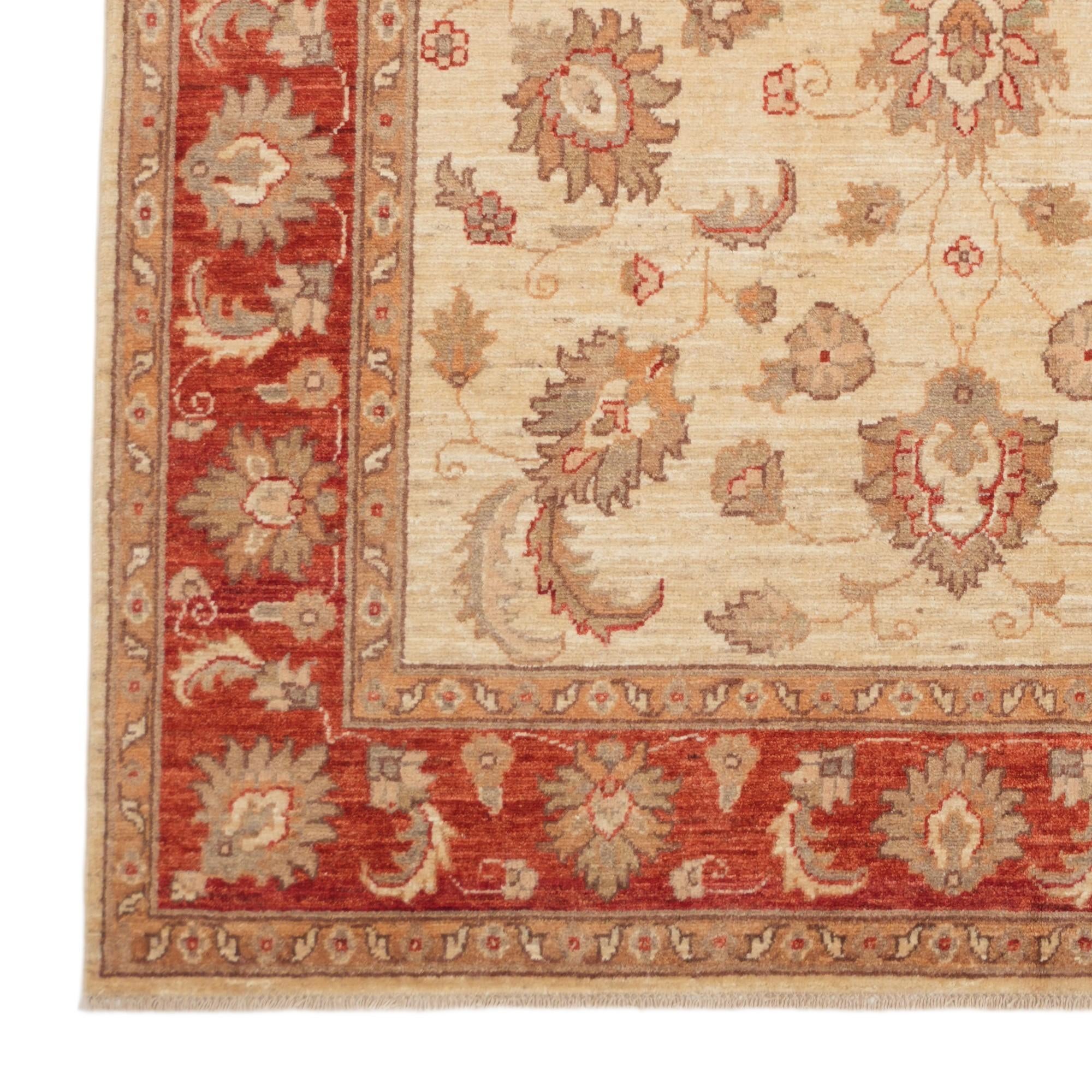 150cm x 210cm Hand Knotted Ziegler Rug