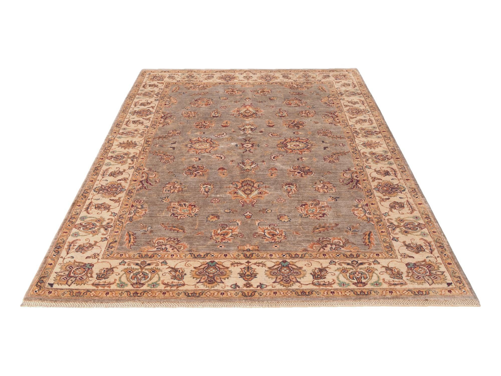 5' 9 x 7' 10 Hand Knotted Ziegler Rug