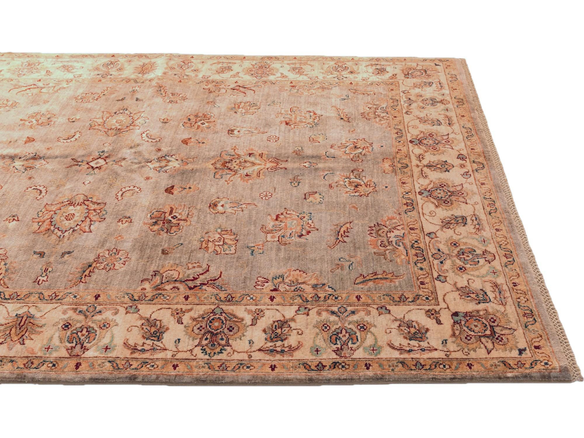 5' 9 x 7' 10 Hand Knotted Ziegler Rug