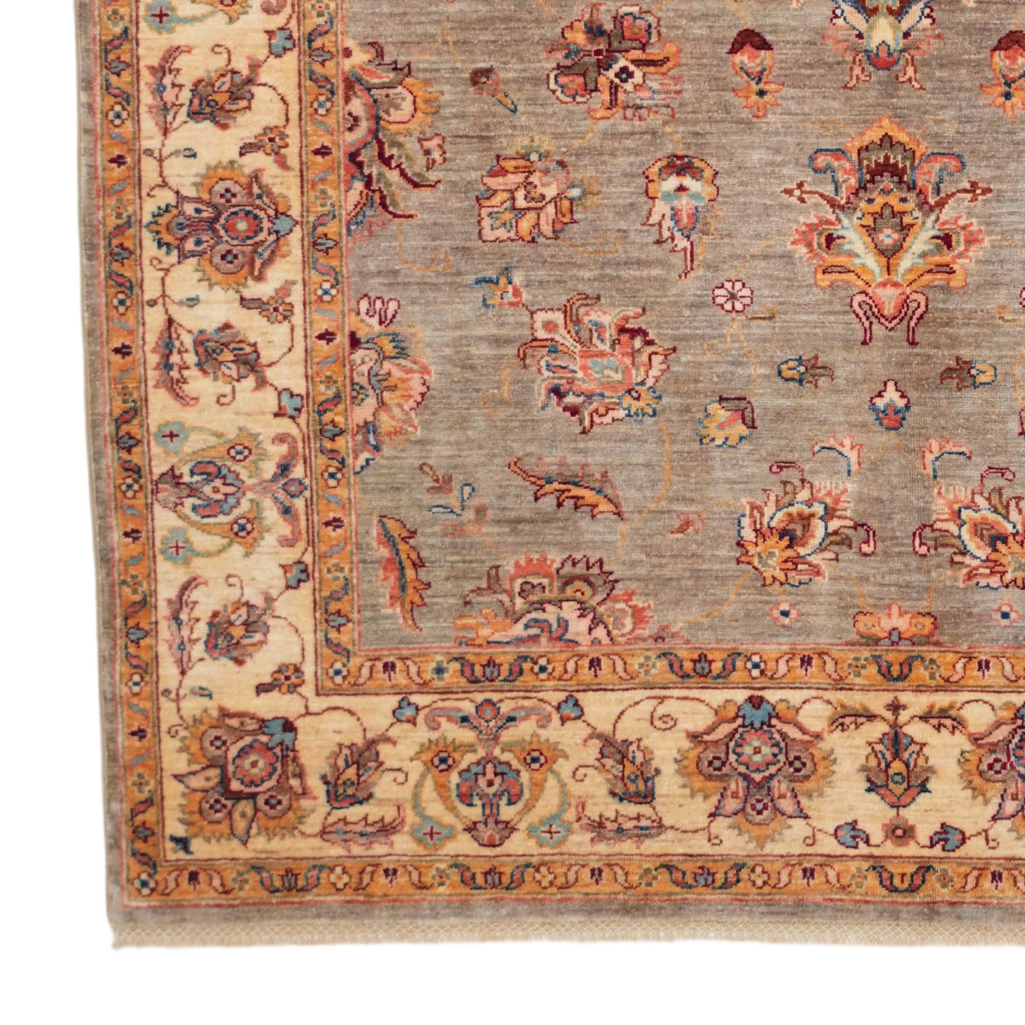 175cm x 240cm Hand Knotted Ziegler Rug