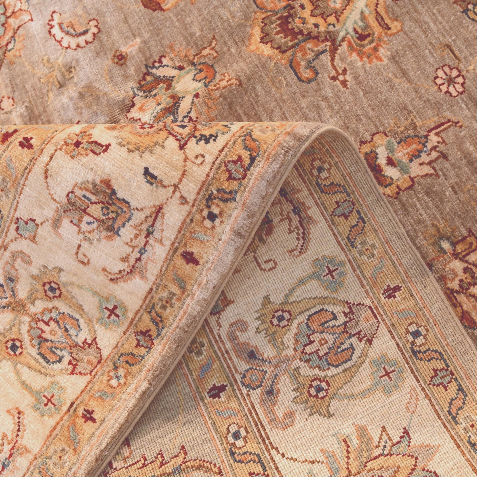 5' 9 x 7' 10 Hand Knotted Ziegler Rug
